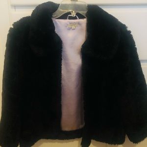 Black cocktail short coat. Size M